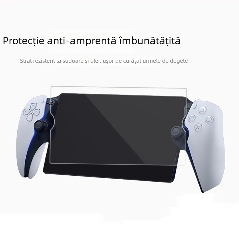 Protector pentru ecran PS5 Portal din sticlă securizată - 0,25 mm, 100% transparență, compatibil cu PS5 Portal, prelucrare OEM