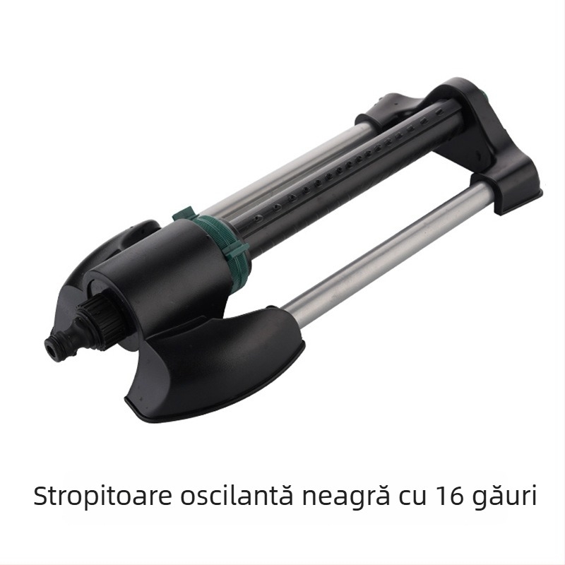 aspersor oscilant pentru irigare grădină și gazon, ABS/PP; Brand Moistening Irrigation; destinat grădinilor de acasă, producției agricole, spațiilor verzi publice; caracteristici: pulverizare în grădină, udare gazon, udare în timpul tratării betonului