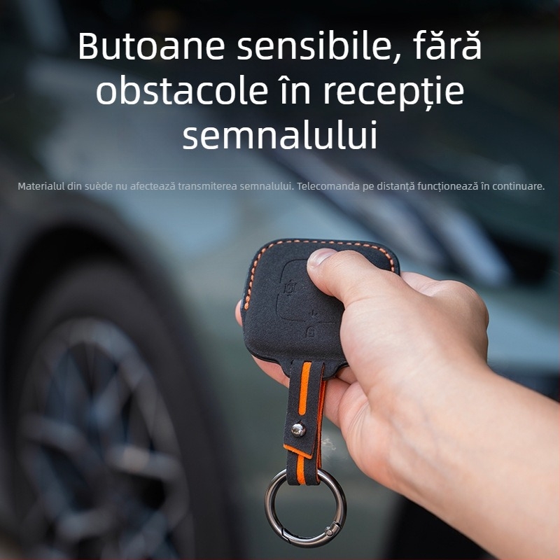 Husă pentru chei pentru Jixi 001/007/X, velur, stil simplu, personalizabil