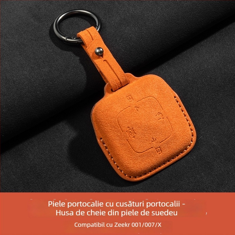Husă pentru chei pentru Jixi 001/007/X, velur, stil simplu, personalizabil