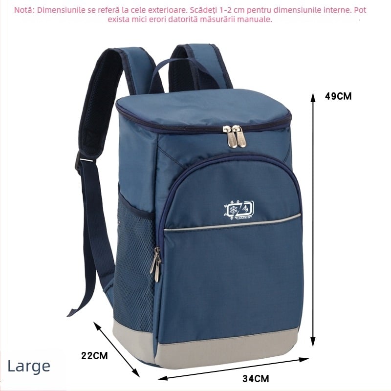 Rucsac izolat pentru exterior, Oxford și TPU, model 69850, pentru drumeții montane