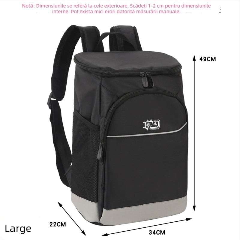 Rucsac izolat pentru exterior, Oxford și TPU, model 69850, pentru drumeții montane