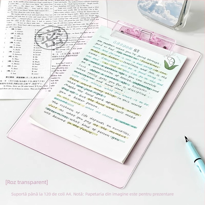 Bridge 2103 placă PET dosar multi-pagin pentru documente