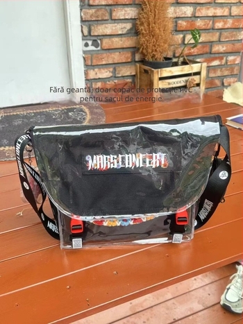 Sac de depozitare PVC impermeabil cu husă protecție - ușor, transparent, versiunea 25, pentru activități în aer liber