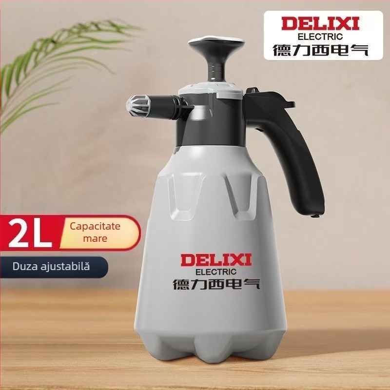 Delixi AL 2L Stropitoare / recipient de stropit / Duș – PP/HDPE/ABS, Pulverizator manual pentru grădină