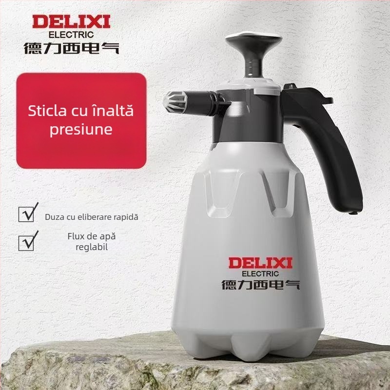 Delixi AL 2L Stropitoare / recipient de stropit / Duș – PP/HDPE/ABS, Pulverizator manual pentru grădină