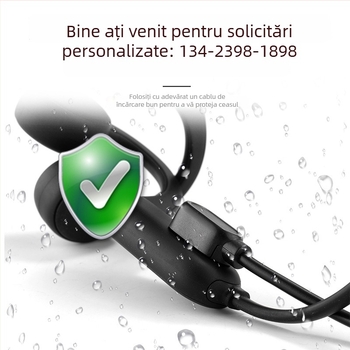 Cablu magnetic de date cu placă de protecție, distanță 2,54 mm, conector USB magnetic cu 4 pini pentru căști cu conducție osoasă și Bluetooth