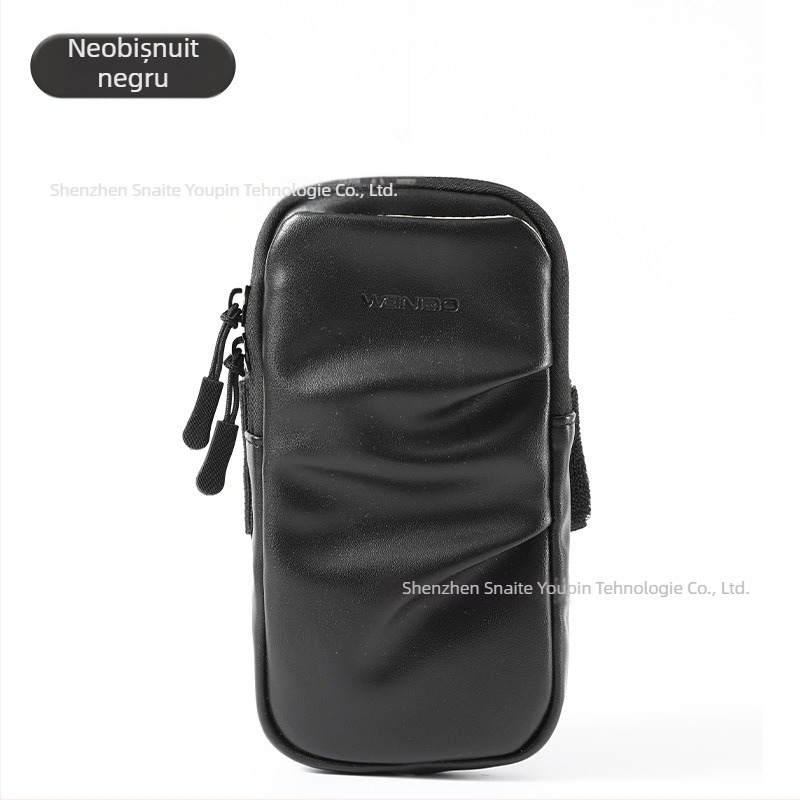 Geantă de braț pentru telefon cu ecran tactil – PU, unisex, Weiniao, pentru sporturi în aer liber, căptușeală poliester