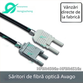 Jumper de fibră optică, model 4506-4516, nucleu PMMA, cablu de fibră optică, pentru sistemul de conectare neutră Agilent, RoHS