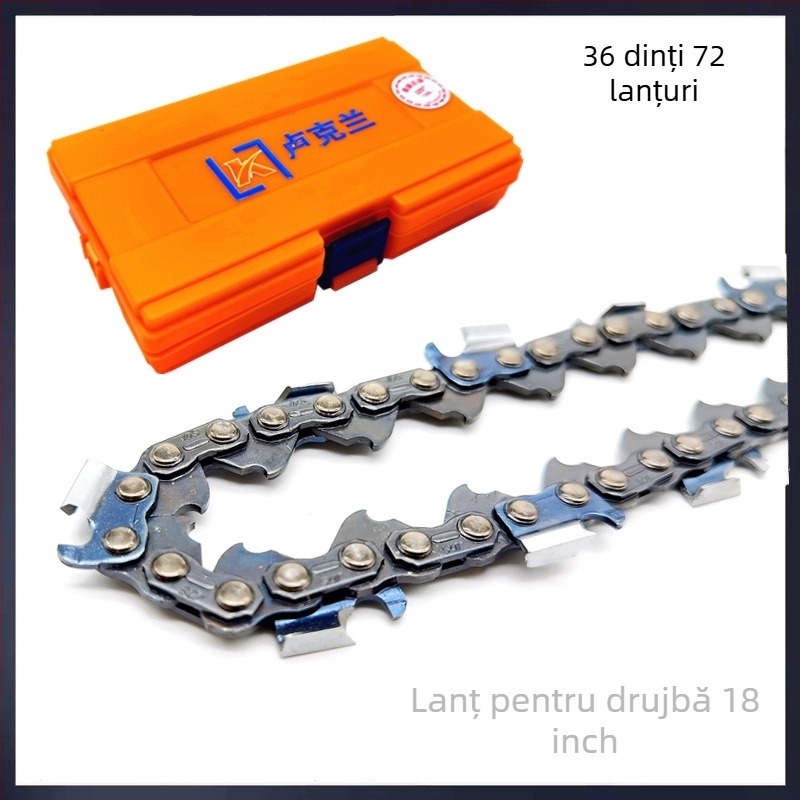 Lanț de ferăstrău Luckland, pas 3/8, benzină, pentru drujbe de lemn și unelte de grădină