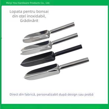 Lopată de grădină pentru plantarea florilor și legumelor, săparea și afânarea solului, fertilizare, pentru grădină de casă și plante în ghivece