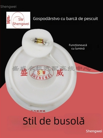 Busolă marină magnetică cu carcasă rezistentă la șocuri și apă, iluminare electrică