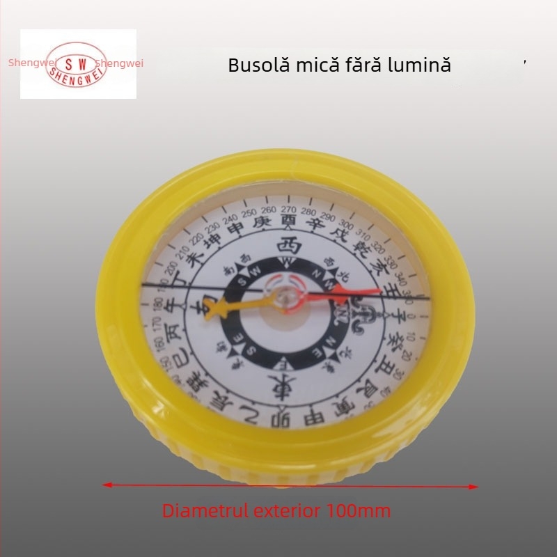 Busolă marină magnetică cu carcasă rezistentă la șocuri și apă, iluminare electrică