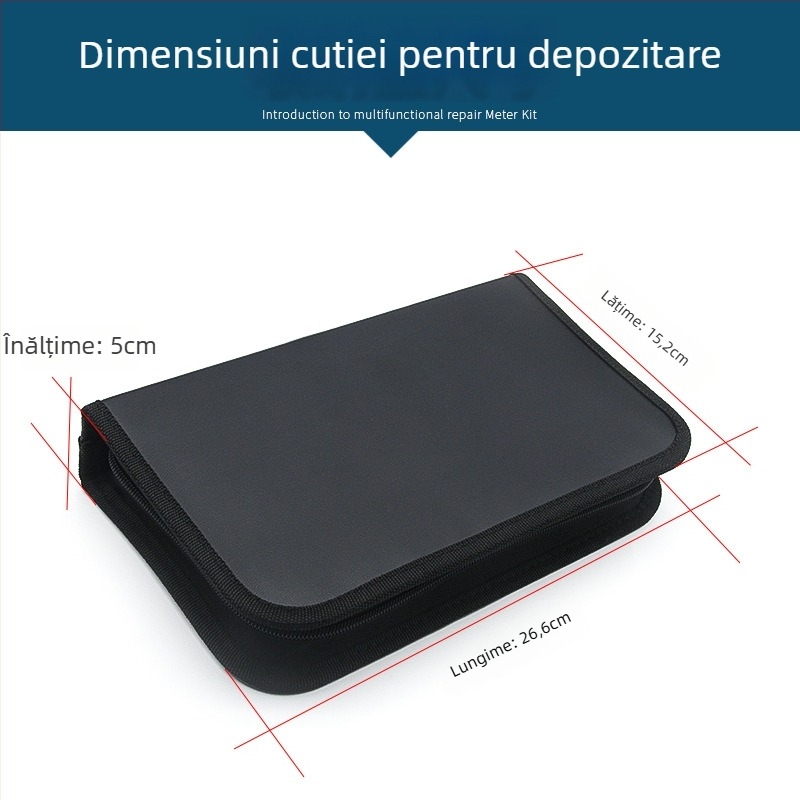 Set de instrumente pentru repararea ceasurilor – 33 de piese din oțel carbon, pentru uz casnic, greutate 0,82