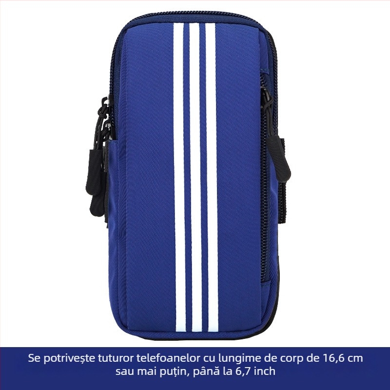 Geantă de braț pentru telefon – alergare, unisex, Oxford, respirabilă, impermeabilă, ultra-ușoară, L&M