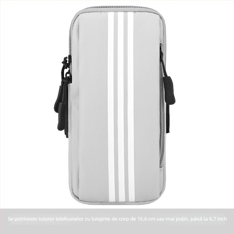 Geantă de braț pentru telefon – alergare, unisex, Oxford, respirabilă, impermeabilă, ultra-ușoară, L&M