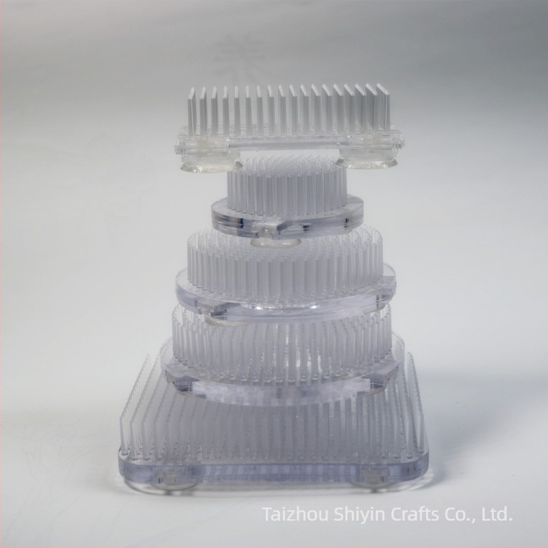 Bază Sword Mountain pentru aranjamente florale – Instrument Ikebana transparent, materiale compozite, brand Repair Fate, pentru grădinărit acasă, școală, mall, peisaj comercial