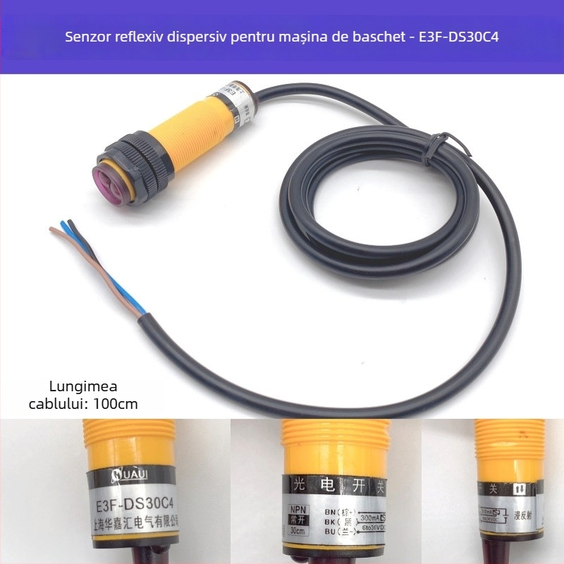 Accesorii pentru mașina de baschet: joystick de joc, model fără reflector, compatibil cu mașina de baschet, material fier, greutate 0,1 kg