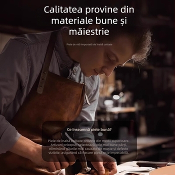 Carcasă Huawei Mate70 Pro din piele naturală – Antiamprentare, Protecție la cădere, Rezistență la uzură