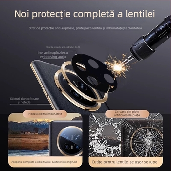 Carcasă Huawei Mate70 Pro din piele naturală – Antiamprentare, Protecție la cădere, Rezistență la uzură