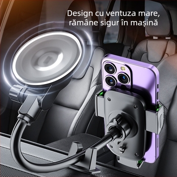 Suport pentru telefon auto Road Myers X034, din plastic, compatibil universal