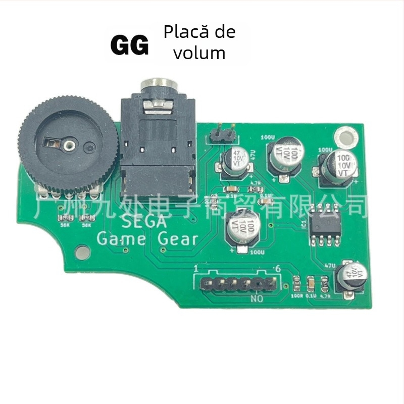 Plăci de alimentare și volum pentru Sega Game Gear GG cu ecran de înaltă luminozitate