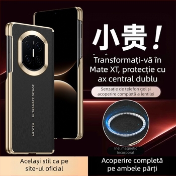 Husă pentru Huawei Mate X7 cu ecran pliabil, încărcare magnetică, ediție de colecție, protecție cu axă dublă, carcasă rigidă