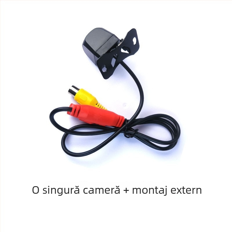 HB4 Cameră de vedere în spate — 180° reglabilă, semnal AHD 720P, alimentare 12V, imagine oglindită