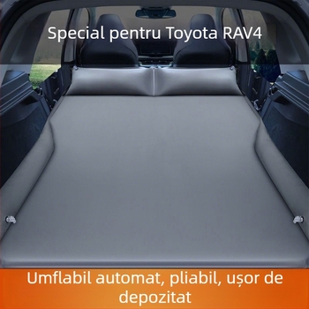 Saltea gonflabilă automată pentru portbagaj Toyota RAV4 – pat de călătorie pentru mașină și camping, utilizare duală