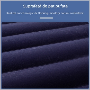 Saltea gonflabilă din PVC cu suprafață flok, capacitate maximă 500 kg, greutate 0,5 kg, origine Yiwu