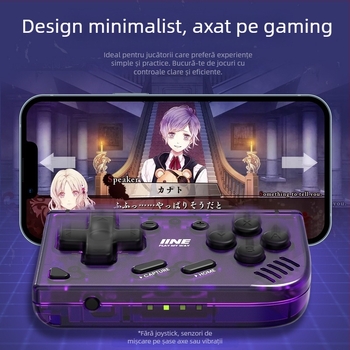 Controller de joc mini, fără fir, interfață USB-C, 50 g, compatibil Switch/PC/IOS, nivel începător.