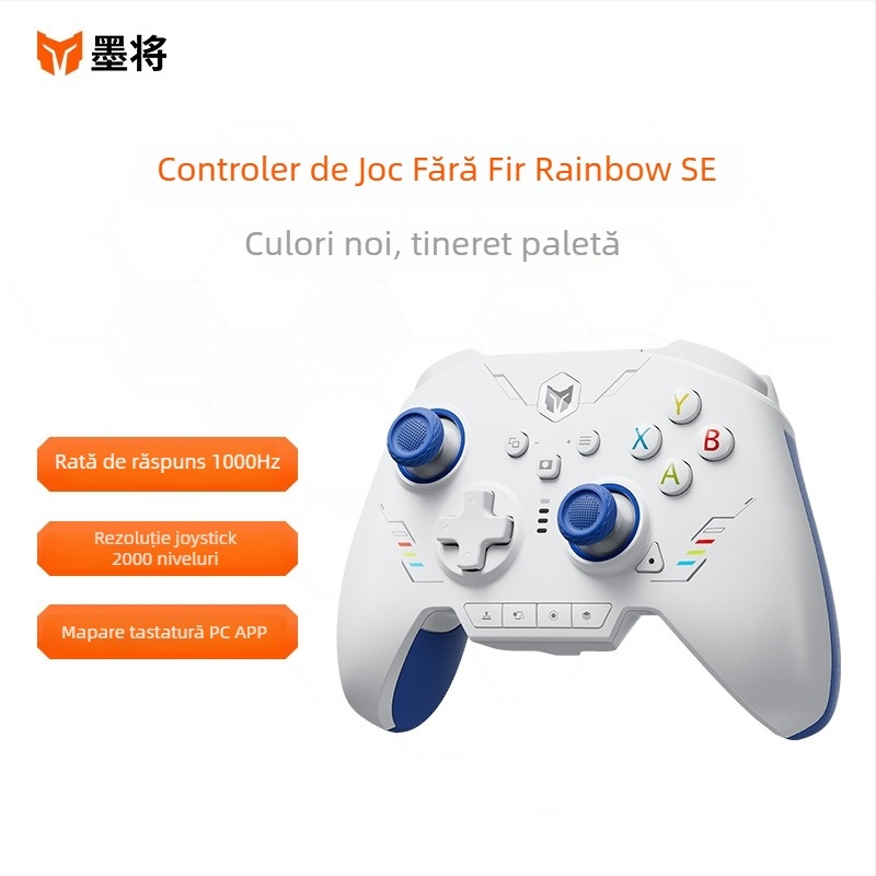 Controler de joc wireless pentru PC și Android, Type-C, vibrație, corp ABS, 400 g