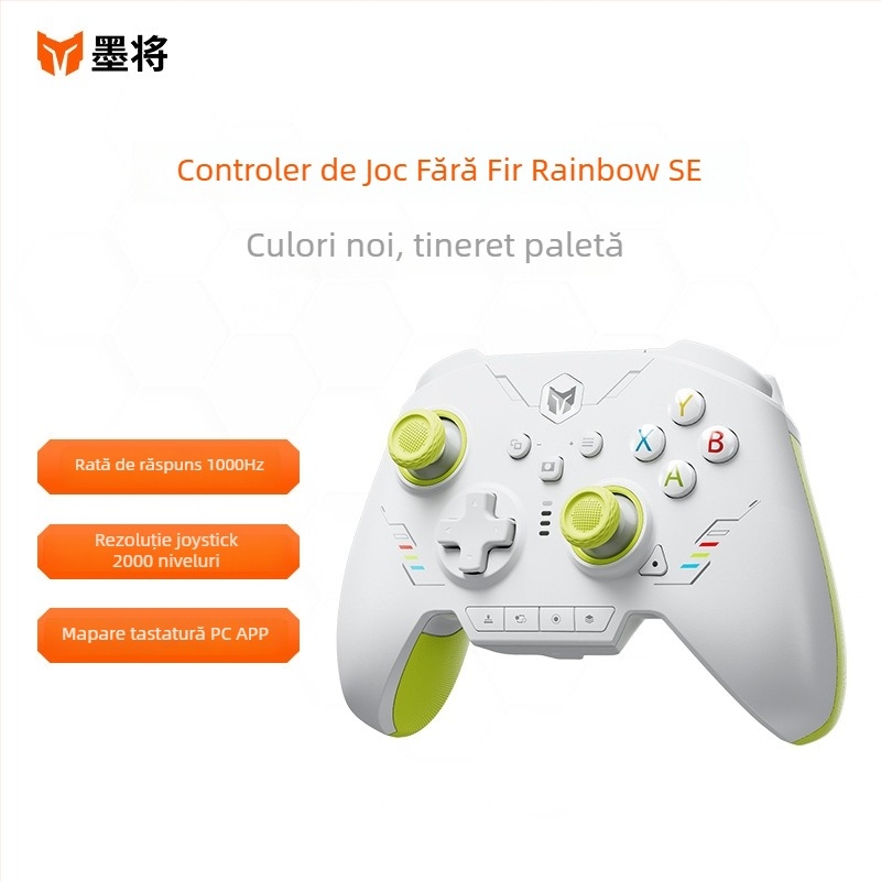 Controler de joc wireless pentru PC și Android, Type-C, vibrație, corp ABS, 400 g