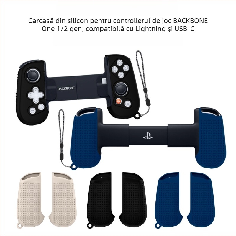 Husă protecție din silicon pentru Backbone One1/2 Gen controler de joc | Turnare prin injecție | Greutate: 35 g | Ambalaj: 1 bucată