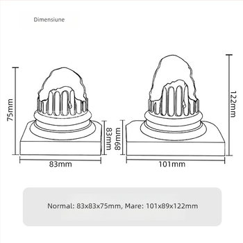 Suport pentru controller Xbox One, design în formă de coloană romană, plastic, 50 g