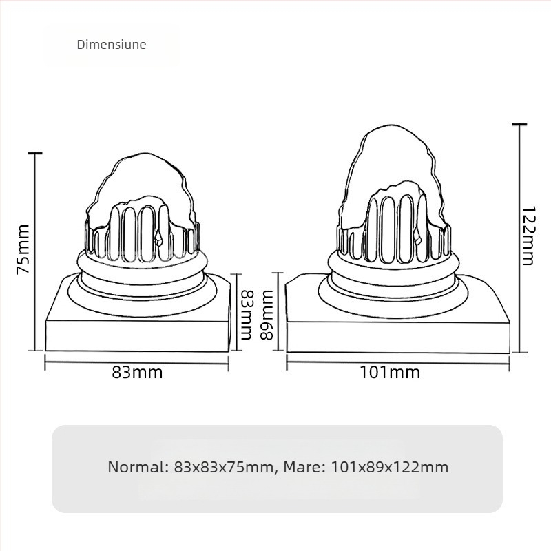 Suport pentru controller Xbox One, design în formă de coloană romană, plastic, 50 g