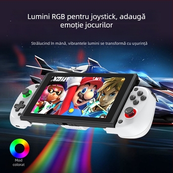 Controler de joc X5mini Bluetooth, senzori Hall duali, vibrație, interfață TYPE-C, compatibil cu telefoane mobile, tablete, PC, PS și SWITCH
