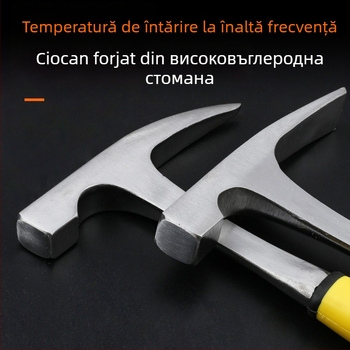 Cioc geologic pentru explorare, cap plat/ascuțit (cap din oțel cu conținut înalt de carbon; rezistent la șocuri; rezistent la explozie; greutate 950 g)