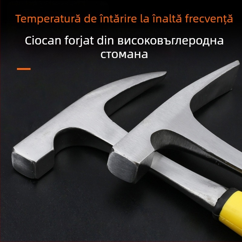 Cioc geologic pentru explorare, cap plat/ascuțit (cap din oțel cu conținut înalt de carbon; rezistent la șocuri; rezistent la explozie; greutate 950 g)