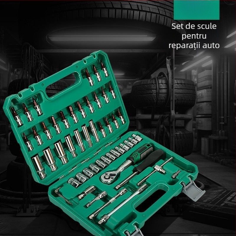 Trusă de scule auto Xize — oțel carbon pentru reparații de mașini