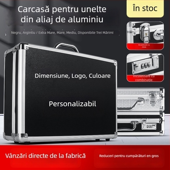 Cutie de unelte din aliaj de aluminiu – Yixin, cutie pentru unelte și depozitare, cutie auto pentru unelte, cadru din aluminiu