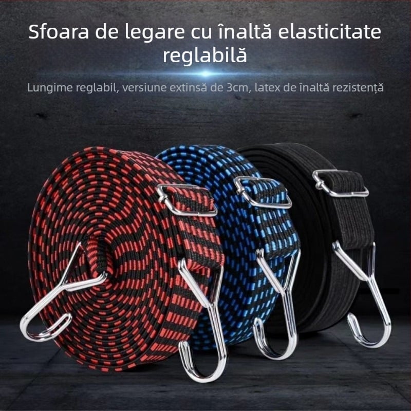 Bandă elastică de transport robustă pentru biciclete electrice și motociclete, rezistentă la uzură