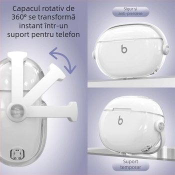 Husă Beats Studio Buds pentru model Magic Sound, carcasă din TPES turnată prin injecție, multifuncțională și universală, suport pentru personalizare
