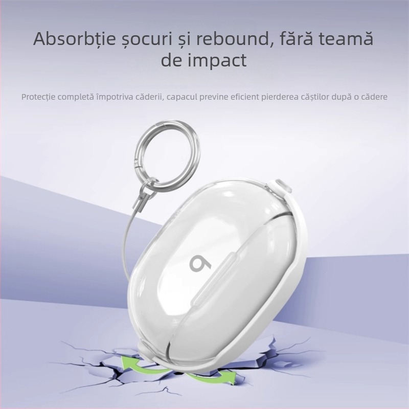 Husă Beats Studio Buds pentru model Magic Sound, carcasă din TPES turnată prin injecție, multifuncțională și universală, suport pentru personalizare