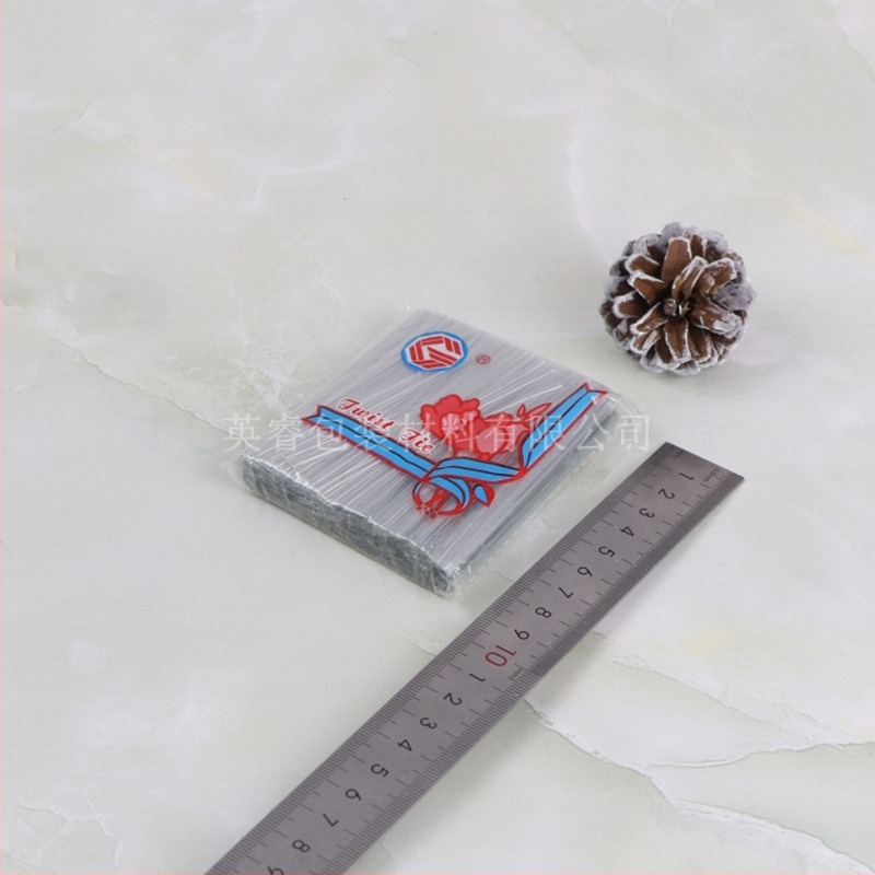 Sfoară de legare transparentă ecologică pentru ambalarea alimentelor și proiecte DIY florale; Material: sfoară galvanizată acoperită cu folie transparency din compozit; Dimensiuni: 4x250; Grosime: 0,4; Etichetă privată disponibilă