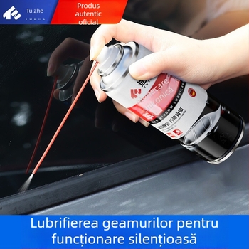 Lubrifiant siliconic pentru geamuri auto, protecție împotriva fisurilor la panourile ușilor, mecanisme de ridicare și încuietori