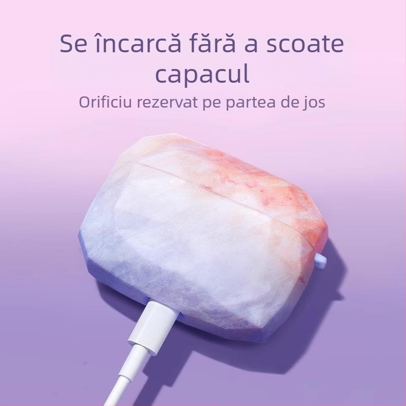 Husă pentru AirPods 4 generație și AirPods Pro 2 generație – TPU, stil All-Inclusive Cartoon, gravură, personalizabil