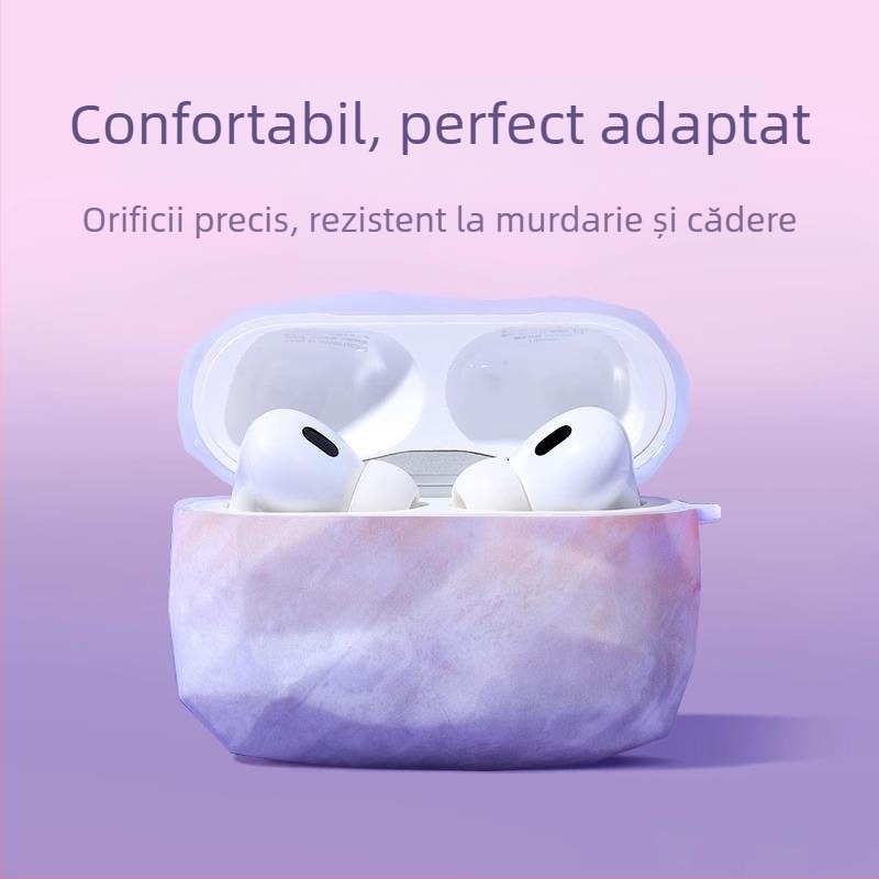 Husă pentru AirPods 4 generație și AirPods Pro 2 generație – TPU, stil All-Inclusive Cartoon, gravură, personalizabil