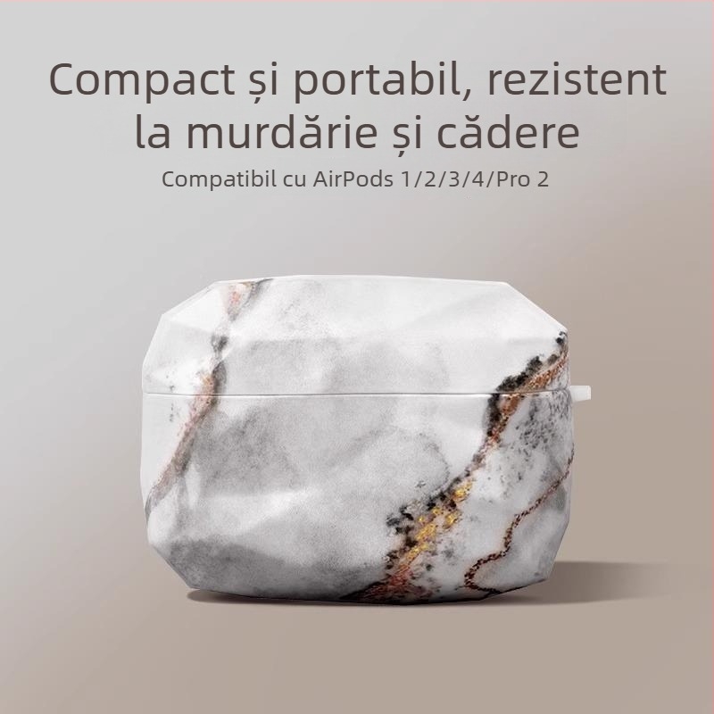 Husă pentru AirPods 4 generație și AirPods Pro 2 generație – TPU, stil All-Inclusive Cartoon, gravură, personalizabil