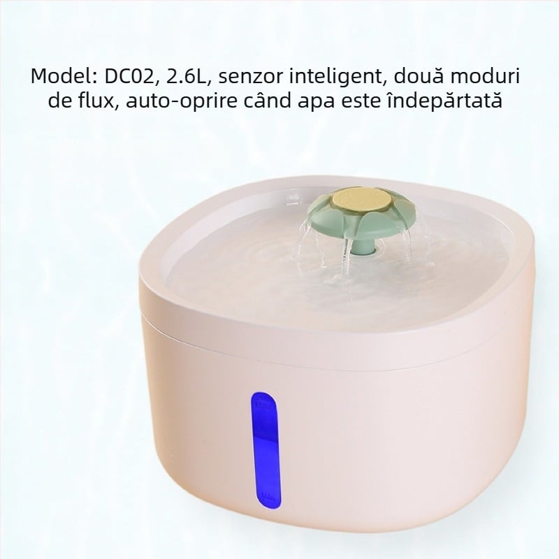Dispenser de apă DC07 pentru pisici și câini – detașabil, greutate 1 kg